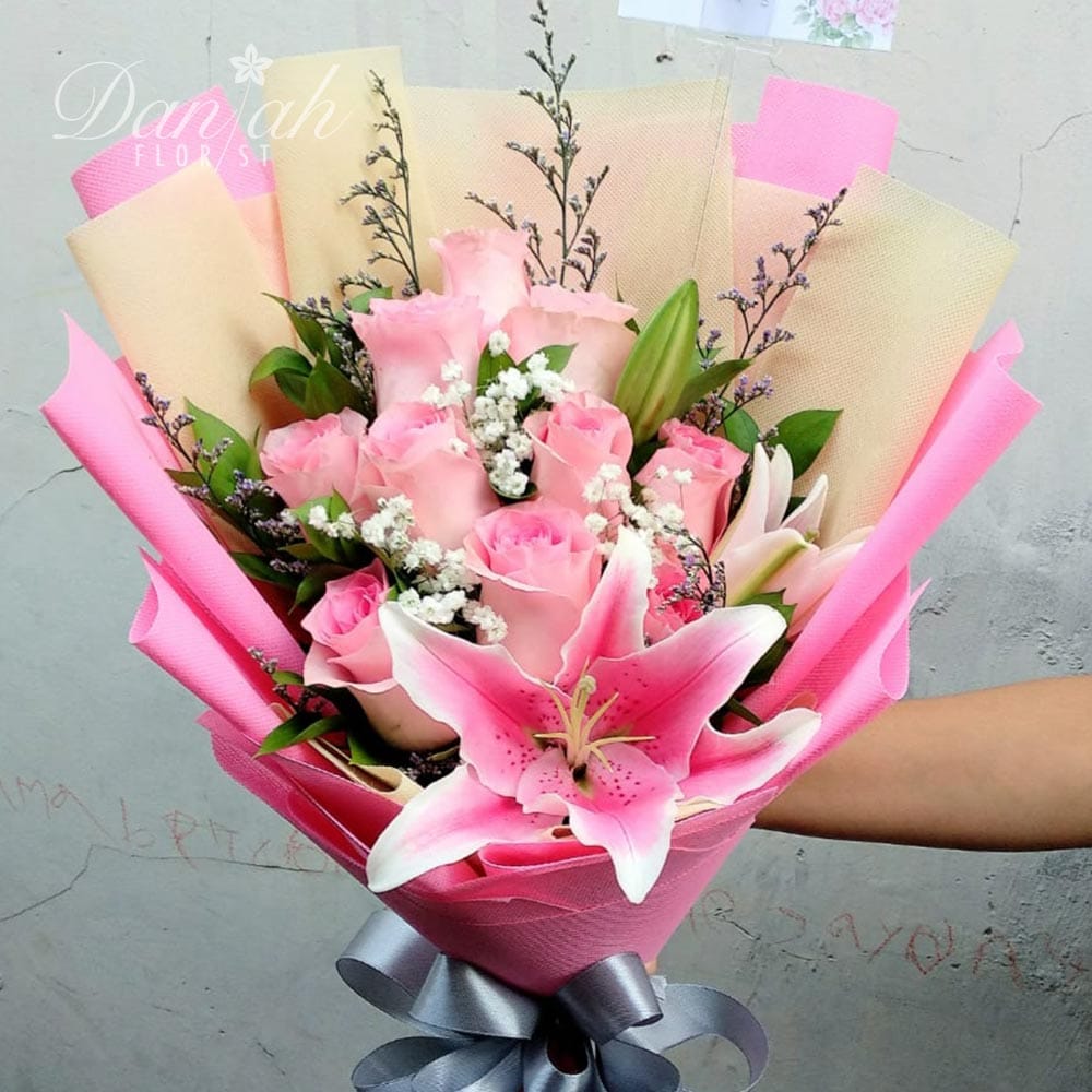 Toko Bunga Terpercaya Daniah Florist - Bouquet Bunga Tulip