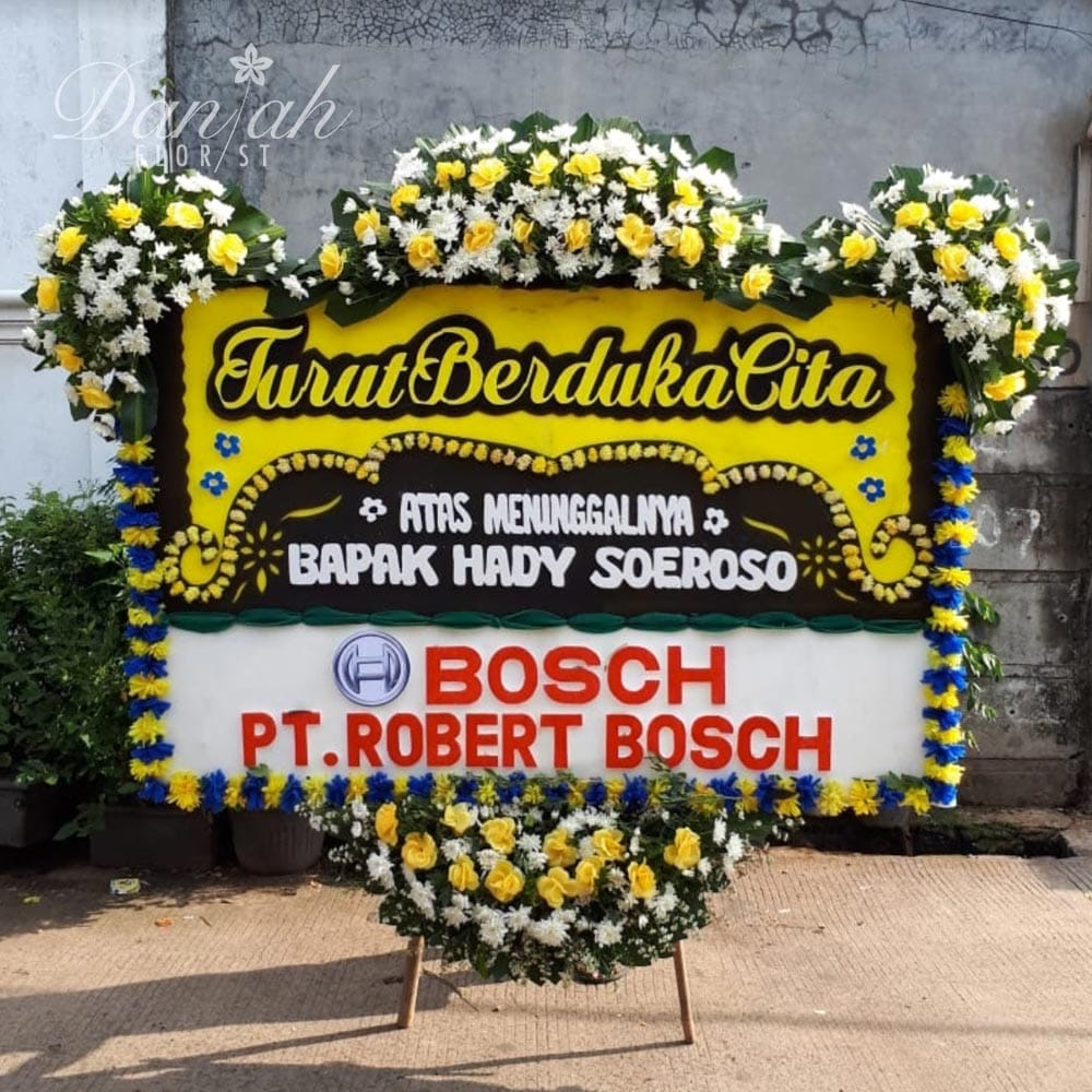 Toko Bunga Terpercaya Daniah Florist - Menyediakan Bunga Papan Turut Berduka Cita 2