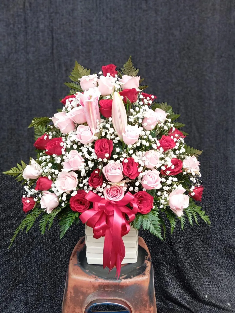 bunga kelahiran bayi perempuan hamper newborn Depok Cimanggis Daniah Florist